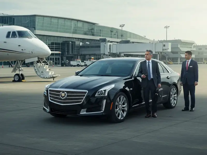 Little Falls Car Service airport pickup vehicle